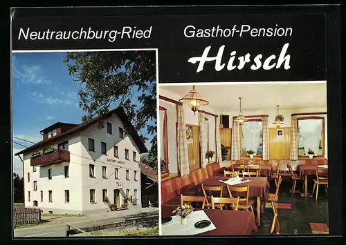 AK Neutrauchburg-Ried, Gasthof-Pension Hirsch