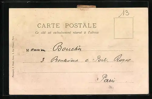 AK Saint-Sauveur, Route de Compiegne, Entree de la Foret