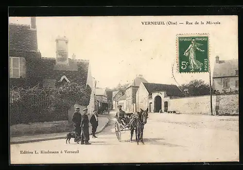 AK Verneuil, Rue de la Mi-voie