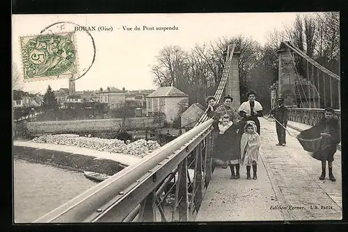 AK Boran, Vue du Pont suspendu