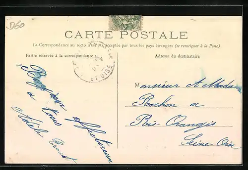 AK Compiegne, Rue Mounier