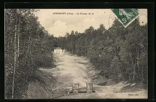 AK Apremont, La Champ de tir