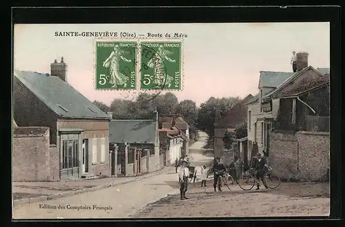 AK Sainte-Geneviève, Route de Méru