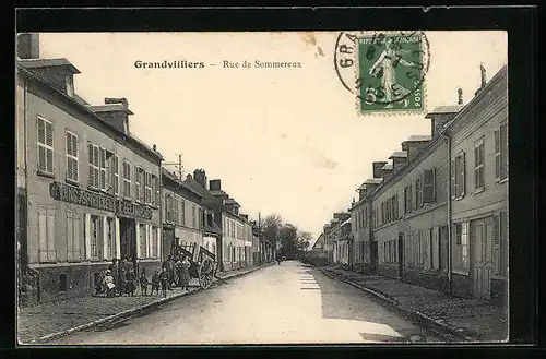 AK Grandvilliers, Rue de Sommereux