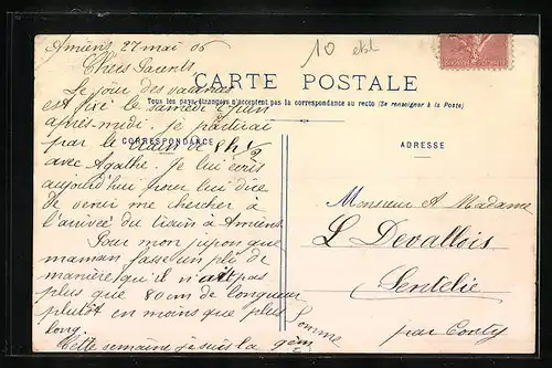 AK Grandvilliers, Rue d`Aumale