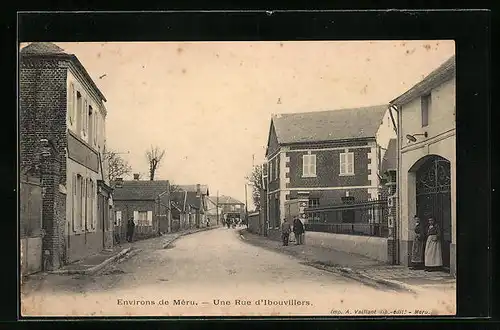 AK Ibouvilliers, Une Rue d`Ibouvillers