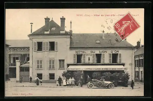 AK Méru, Hôtel du Lion d`Or