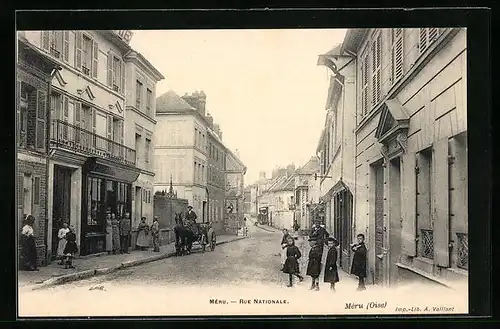 AK Méru, Rue Nationale