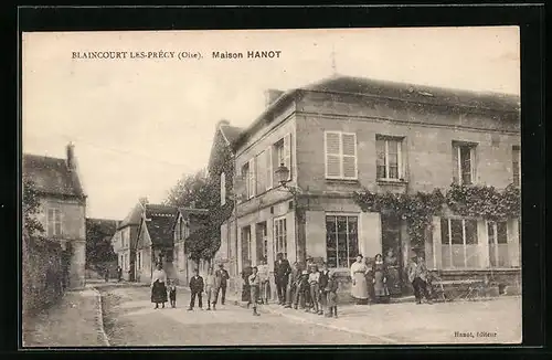 AK Blaincourt-les-Précy, Maison Hanot