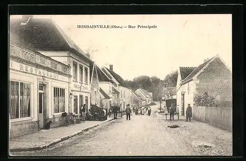 AK Hondainville, Rue Principale