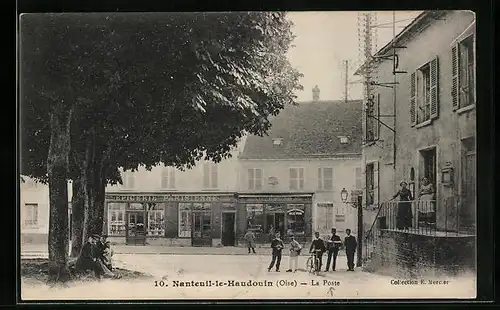AK Nanteuil-le-Haudouin, La Poste