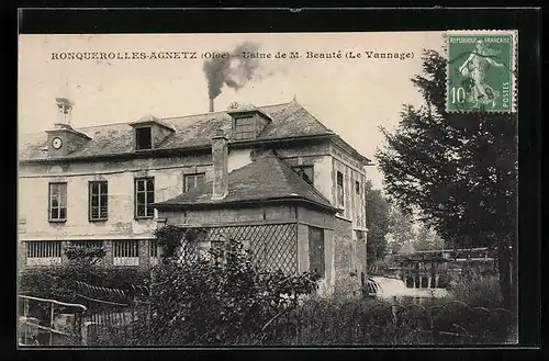 AK Ronquerolles-Agnetz, Usine de M. Beauté
