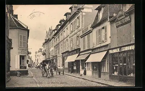 AK Beauvais, La Rue des Jacobins