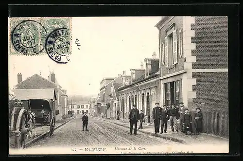 AK Rantigny, L`avenue de la Gare