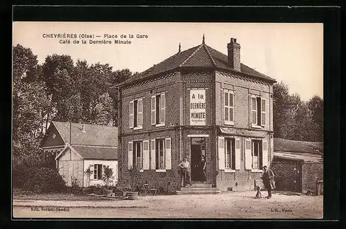 AK Chevrieres, Place de la Gare, Cafe de la Derniere Minute