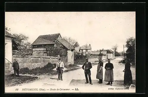 AK Hetomenil, Route de Crevecaur