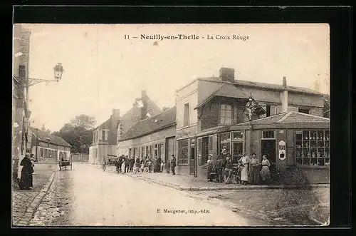 AK Neuilly-en-Thelle, La Croix Rouge