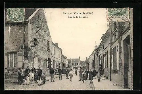 AK Verberie, Rue de la Rêcherie