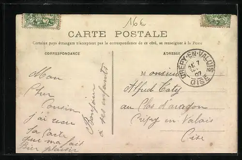 AK Verberie, Rue de la Rêcherie