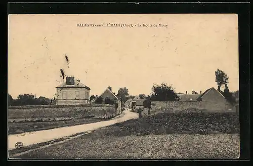 AK Balagny-sue-Thérain, La Route de Mouy