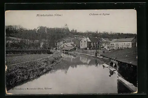 AK Montataire, Château et Eglise