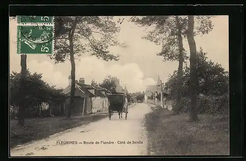 AK Fleurines, Route de Flandre