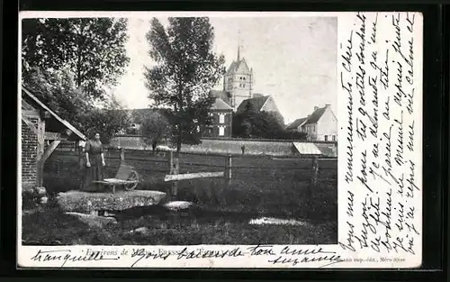 AK Fresnes-l`Eguillon, Vue panoramique