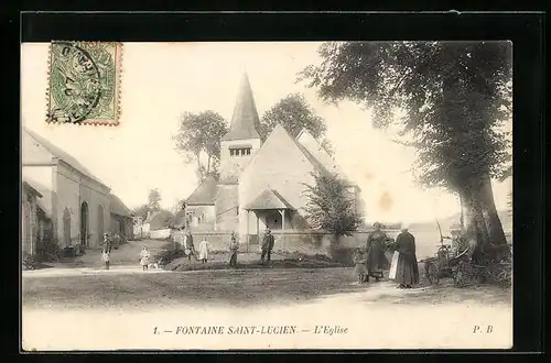 AK Saint-Lucien, L`Eglise