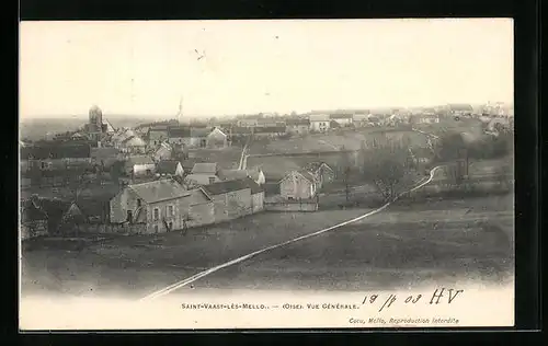 AK Saint-Vast-Lès-Mello, Vue générale