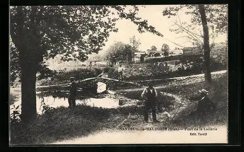 AK Nanteuil-le-Haudouin, Pont de la Laiterie