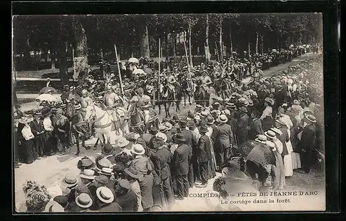 AK Compiègne, Fêtes de Jeanne d`Arc 1911