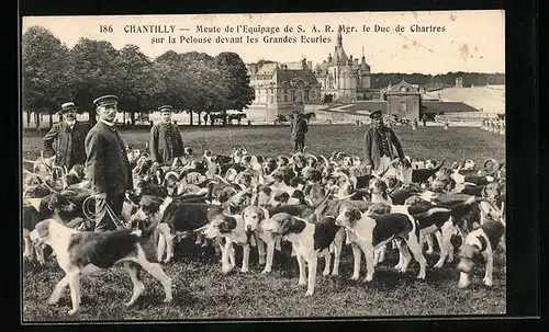 AK Chantilly, Meute de l`equipage de SAR