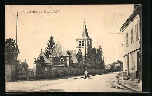 AK Beauvais, L`Eglise de St-Lucien