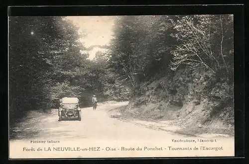 AK Neuville-en-Hez, Route du Ponchet