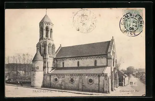 AK Tracy-Le-Val, L`Eglise