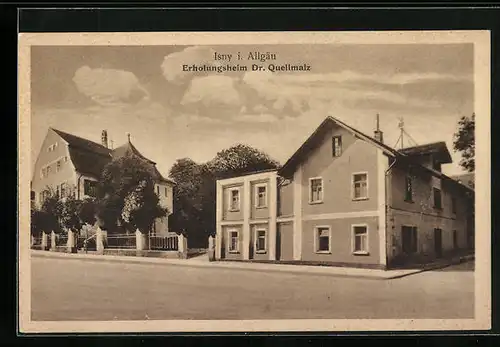 AK Isny i. Allgäu, Erholungsheim Dr. Quellmalz