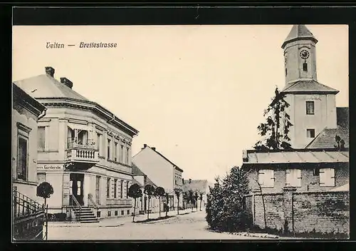 AK Velten, Kirche in der Breitestrasse