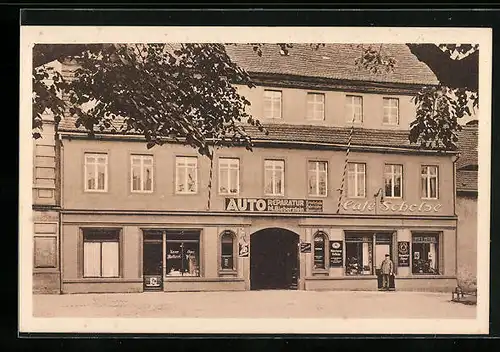 AK Pirna, Café Scholz am Dohnaischer Platz 3