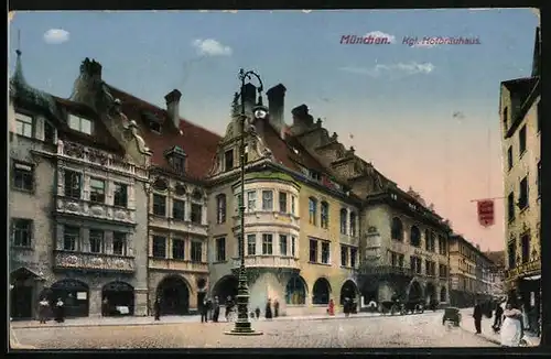 AK München, Gasthof Münchner Hofbräuhaus