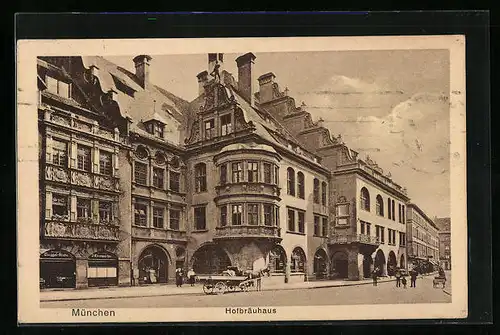 AK München, Gasthof Münchner Hofbräuhaus