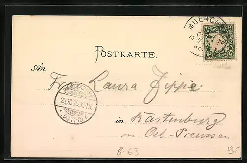 Lithographie München, Gasthof Löwenbräu-Keller