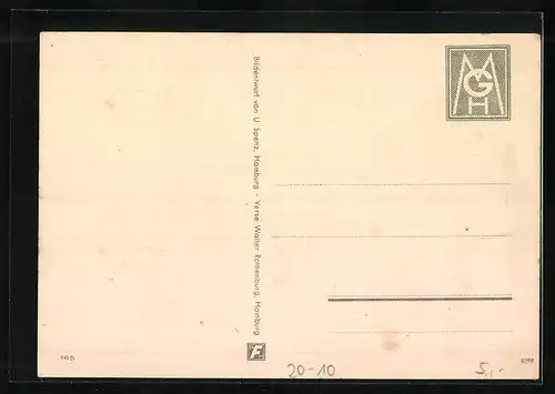 AK Zwerg Hutzleputz auf Maikäferjagd