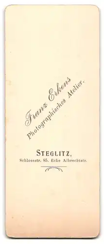 Fotografie Franz Erkens, Berlin-Steglitz, Schlossstr. 85, Portrait junge Frau Kostüm als Goldfee