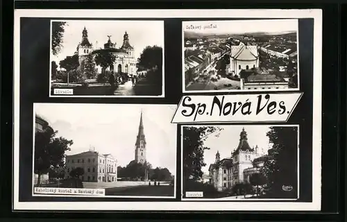 AK Spisska Nova Ves, Reduta, Divadlo, Panorama