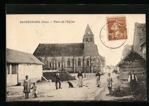 AK Gaudechard, Place de l`Eglise