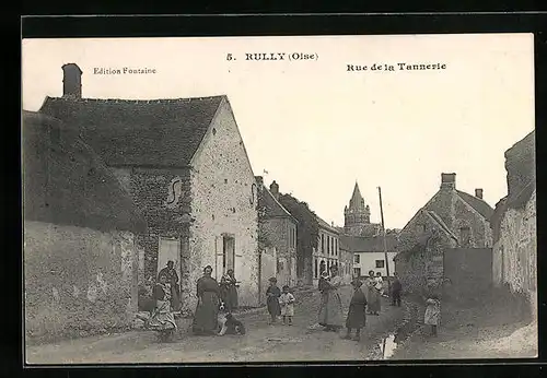 AK Rully, Rue de la Tannerie