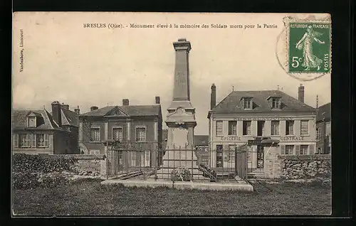 AK Bresles, Monument élévé