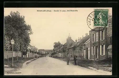 AK Noailles, Entrée du pays