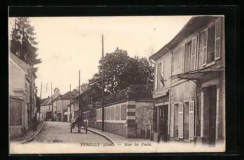 AK Plailly, Rue de Paris