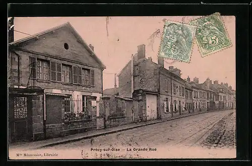 AK Précy-sur-Oise, La Grande-Rue